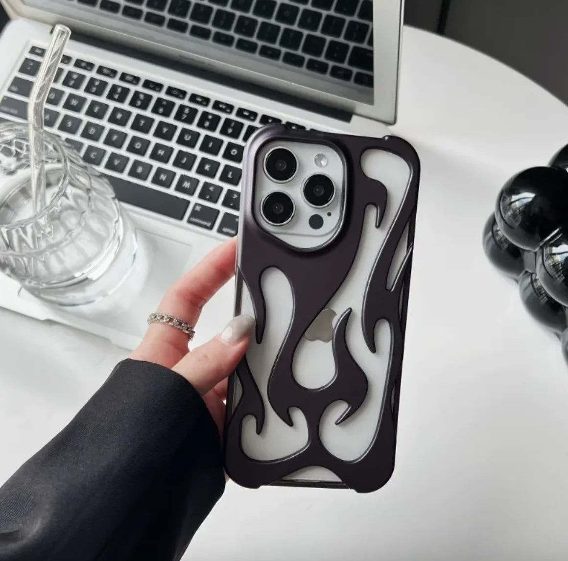 Flame Pattern iPhone Case