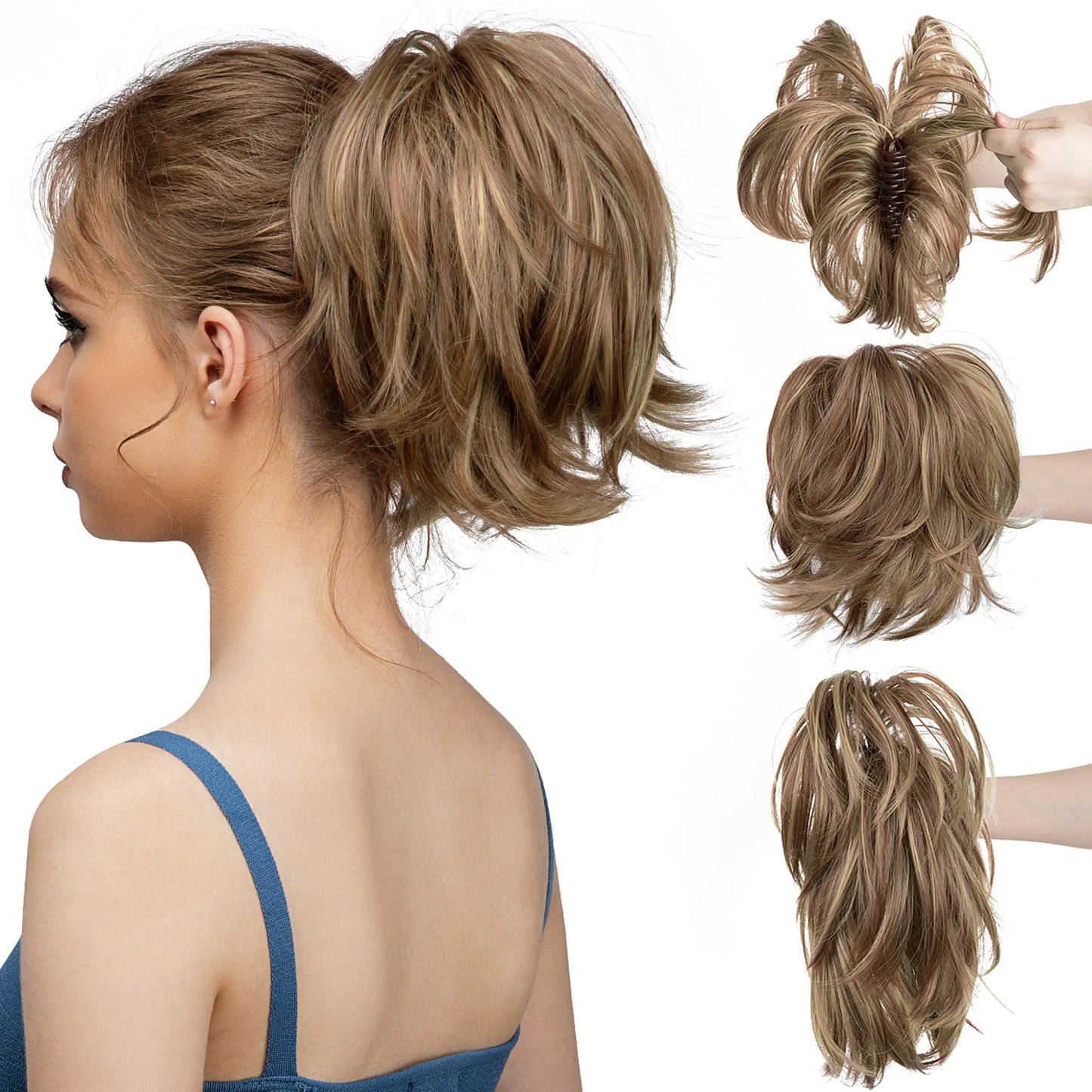 Clip In Ponytail Extensions