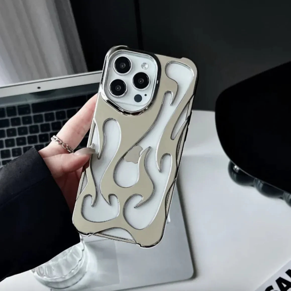 Flame Pattern iPhone Case