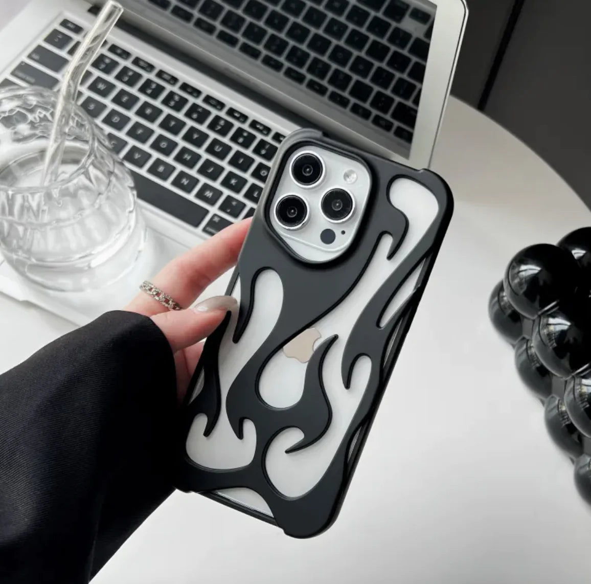 Flame Pattern iPhone Case