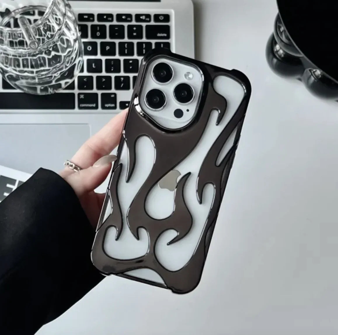 Flame Pattern iPhone Case