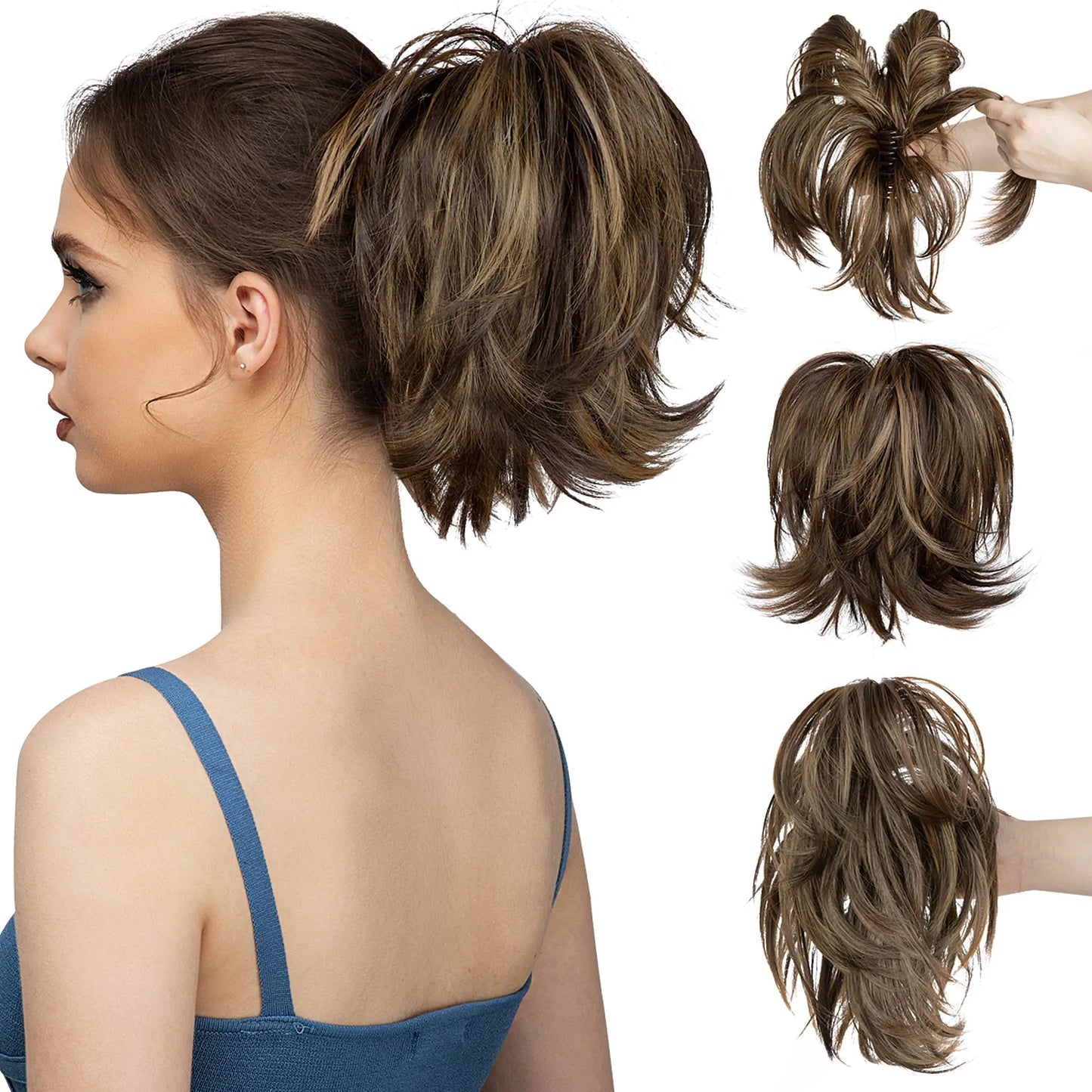 Clip In Ponytail Extensions