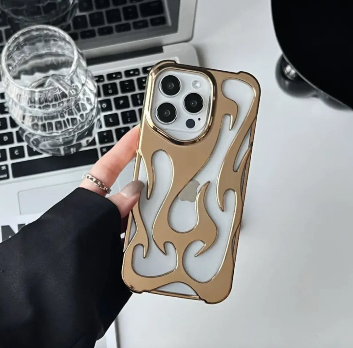 Flame Pattern iPhone Case