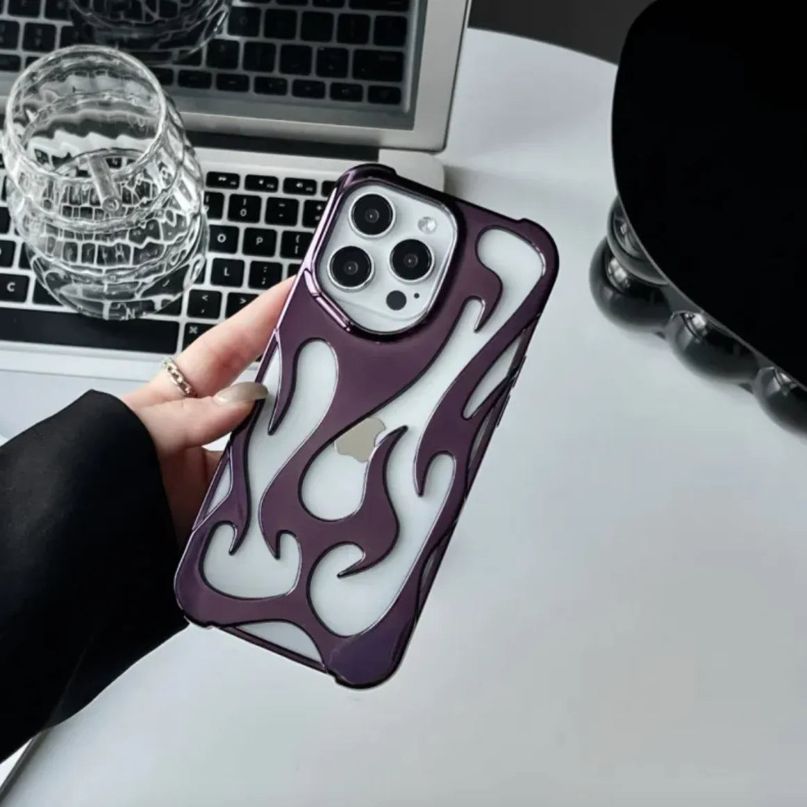 Flame Pattern iPhone Case